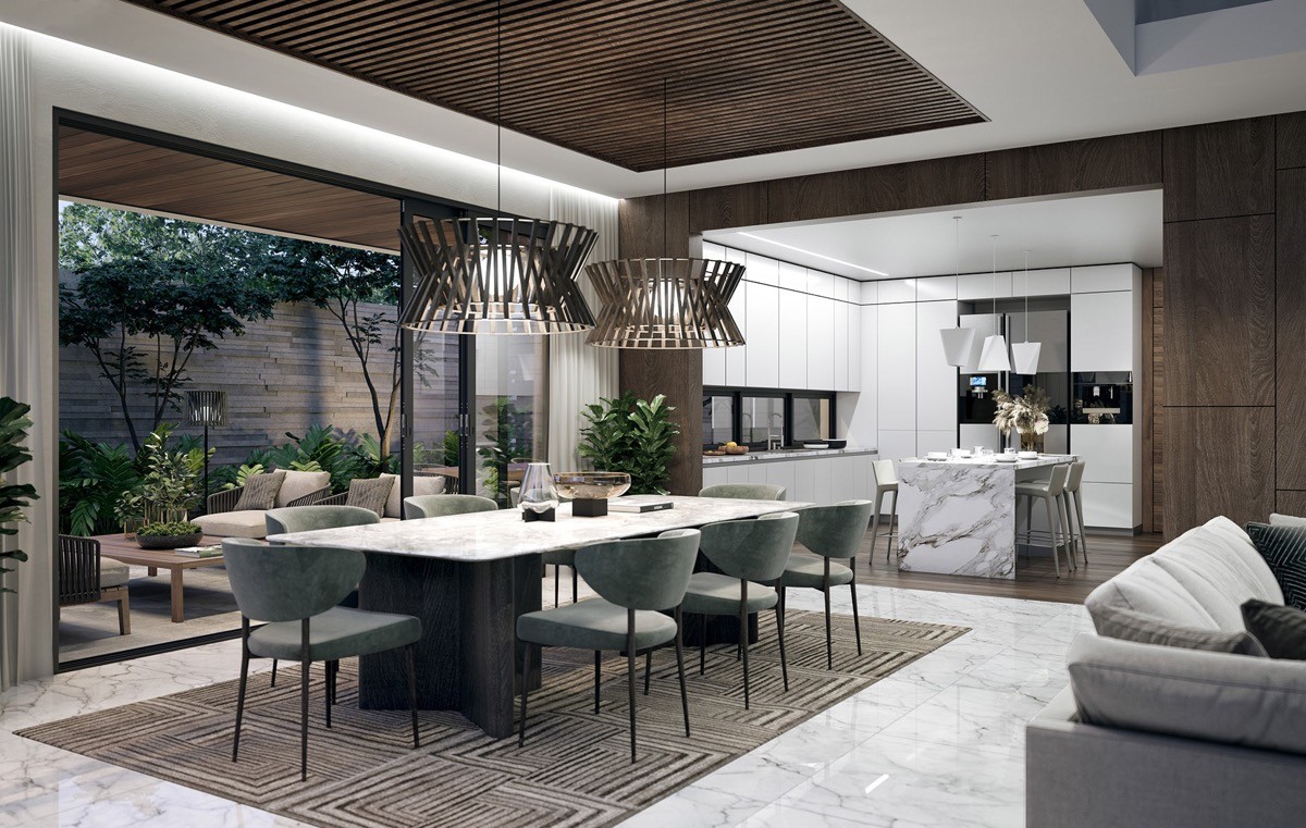 Dining Spaces in Luxury Homes: Furniture, Social Dynamics, and Longevity