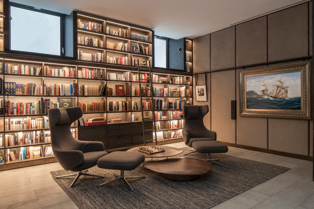 Luxury Home Libraries: Integrating Furniture, Lighting, and Experience